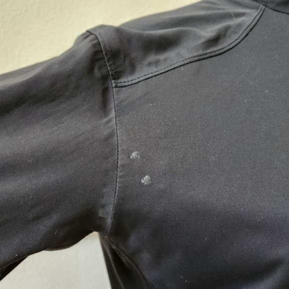 Columbia Women's interchange Match Play Parka jacket Black With Yellow Zips. - Picture 6 of 13